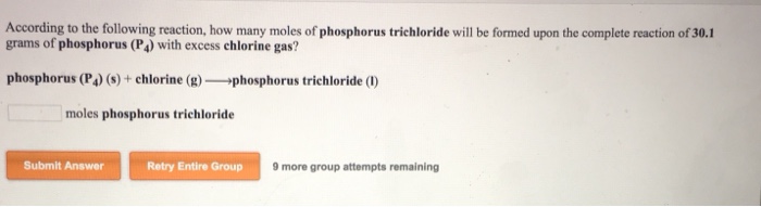 Solved According To The Following Reaction How Many Moles 