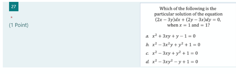 Solved DIFFERENTIAL EQUATIONS - Please do mind of what’s | Chegg.com