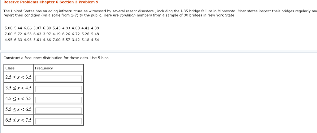 Solved Reserve Problems Chapter 6 Section 3 Problem The | Chegg.com