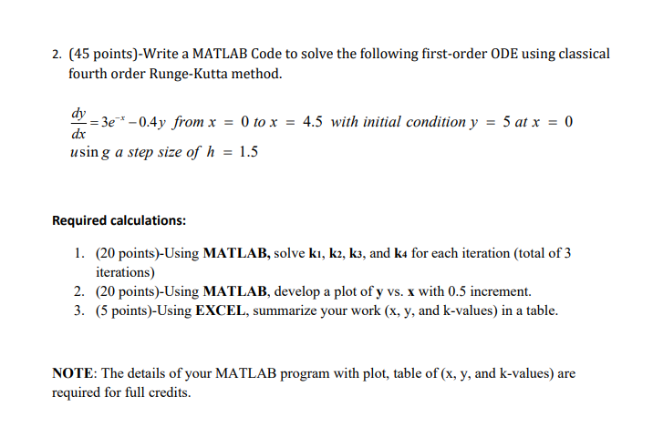 Solved how do i start to write this code in math lab.