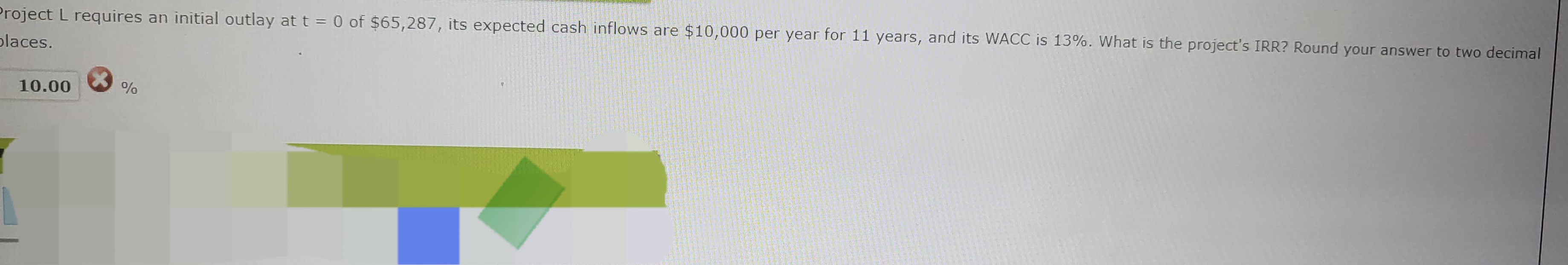 Solved roject L ﻿requires an initial outlay at t=0 ﻿of | Chegg.com