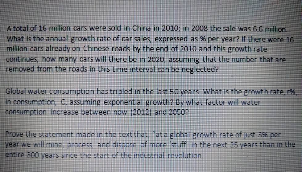 Solved A total of 16 million cars were sold in China in