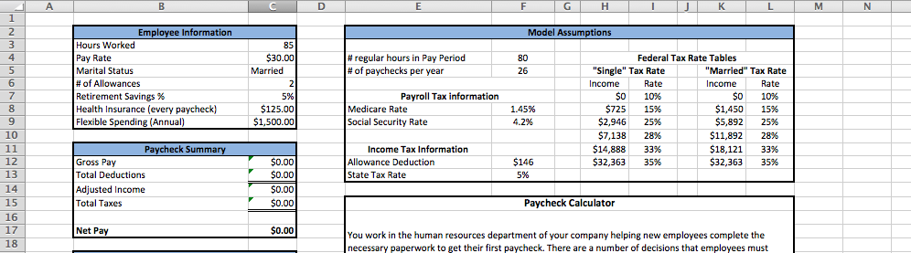 Solved Enter The Hours Worked And Pay Rate For The Employee Chegg