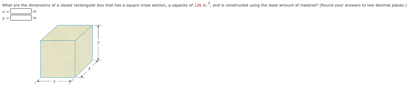 Solved What are the dimensions of a closed rectangular box | Chegg.com