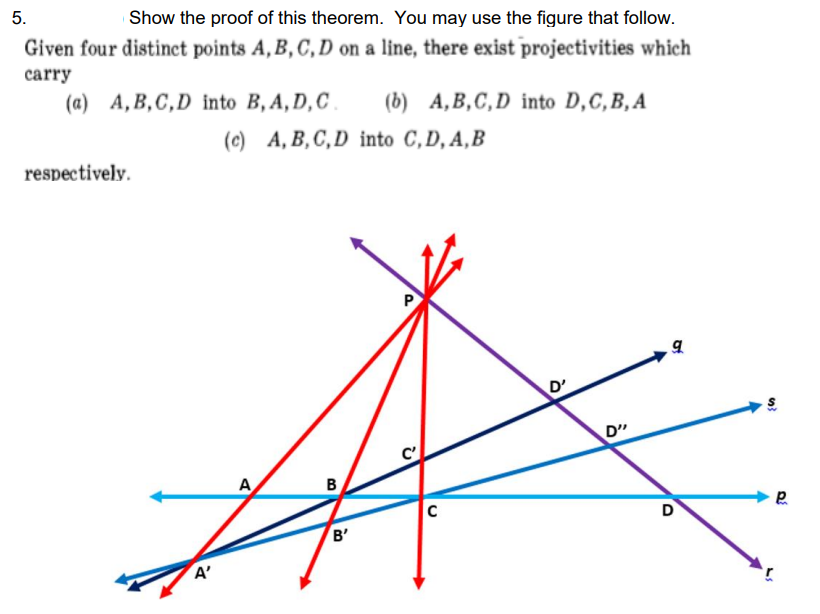 Solved 5. Show The Proof Of This Theorem. You May Use The | Chegg.com