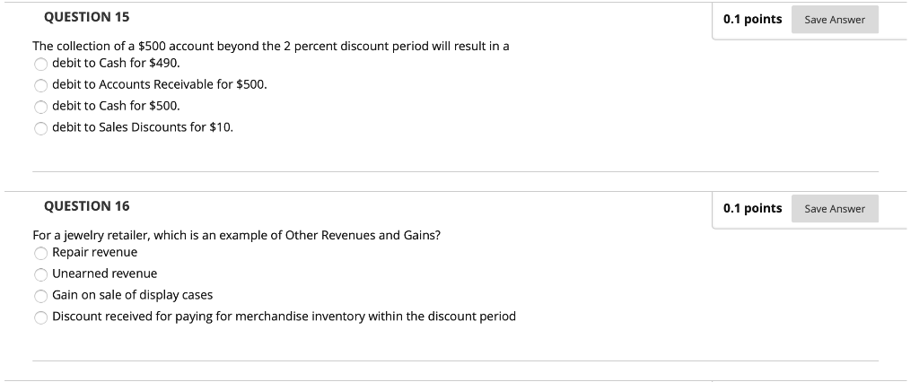 Solved QUESTION 3 0.1 points Save Answer Tony's Market | Chegg.com