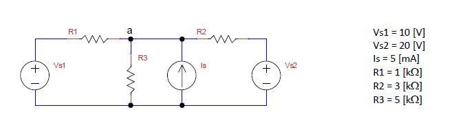 Solved use node voltage analysis to find voltages in each | Chegg.com