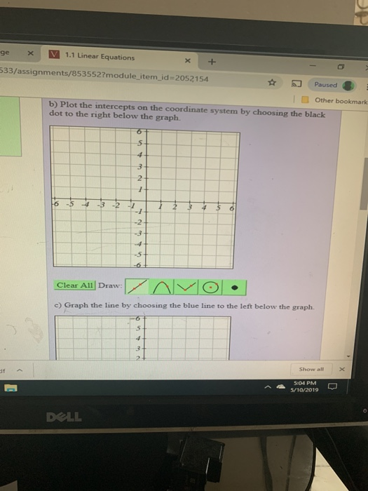 Solved xV 1.1 Linear Equations | Chegg.com