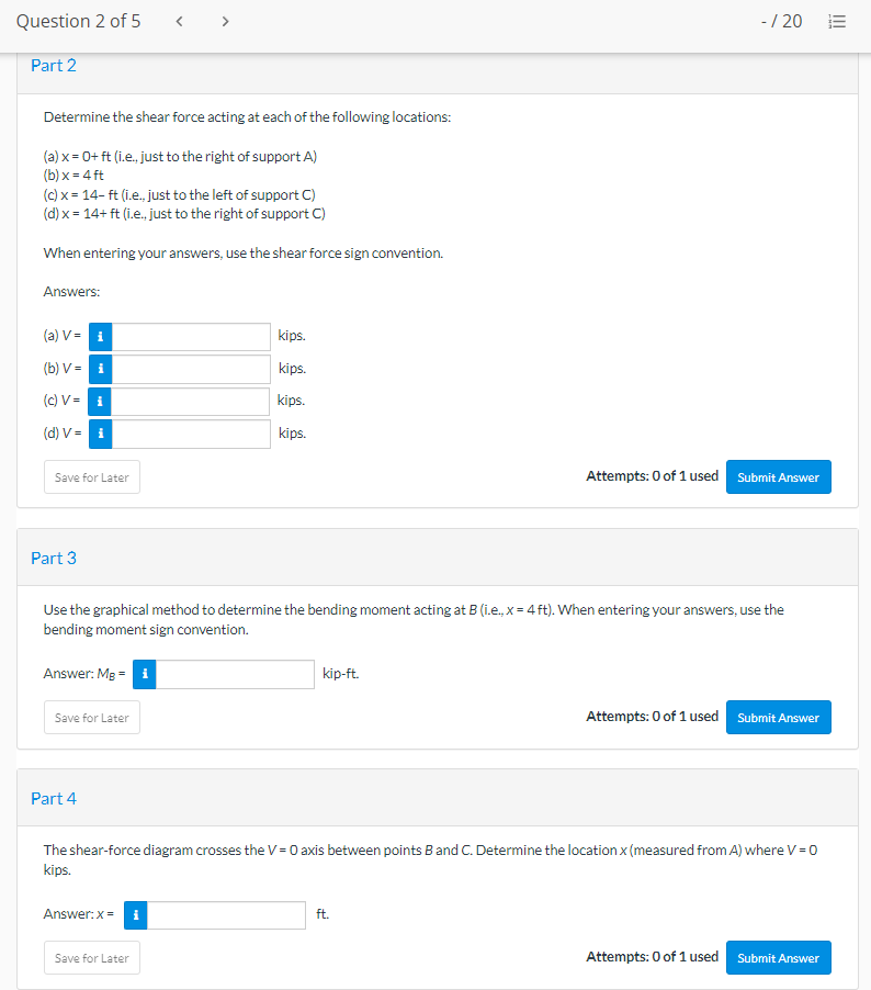 Solved Question 2 of 5 -/20 Part 1 Use the graphical method | Chegg.com