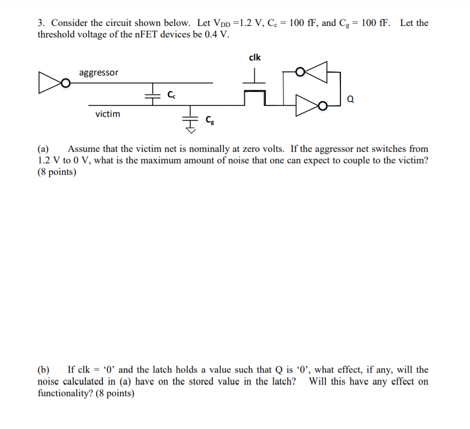 3 Consider The Circuit Shown Below Let Vpp 1 2 Chegg Com