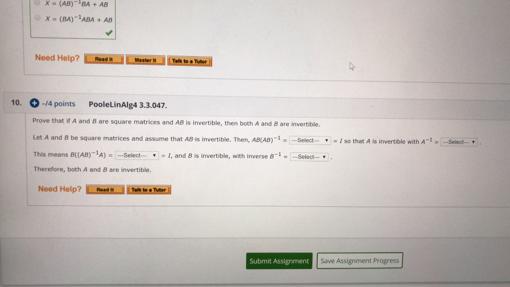Solved X Ab Ba Ab X Ba Aba Ab Need Help Read It Chegg Solved X Ab Ba Ab X Ba Aba Ab Need Help Read It Chegg