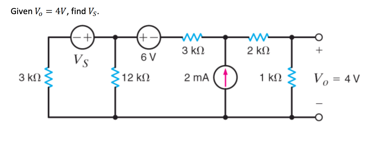 Solved Vo=4V | Chegg.com
