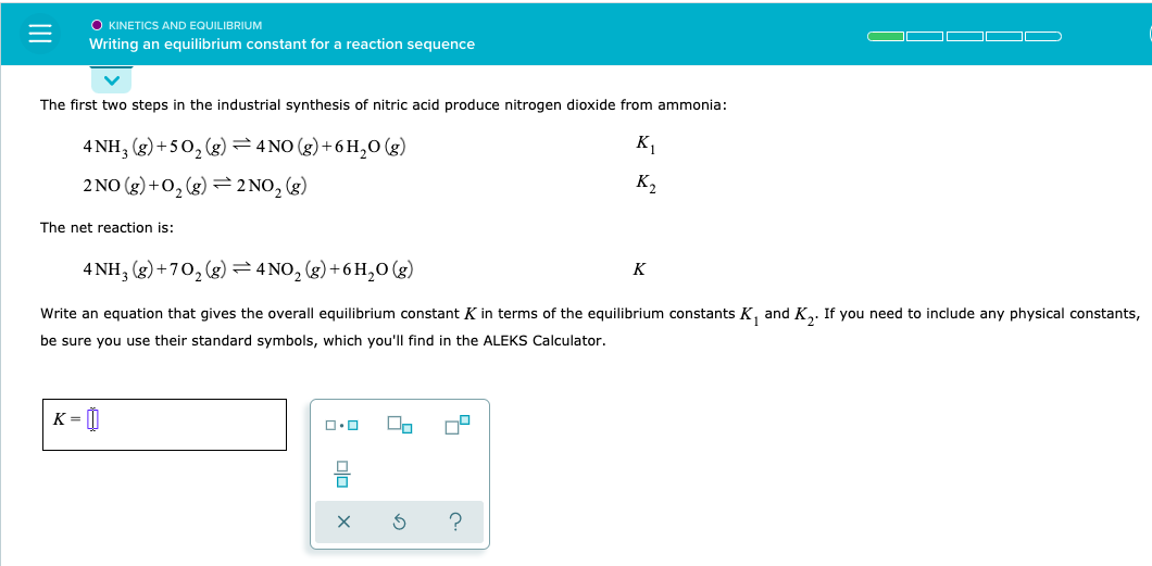 solved-o-kinetics-and-equilibrium-writing-an-equilibrium-chegg