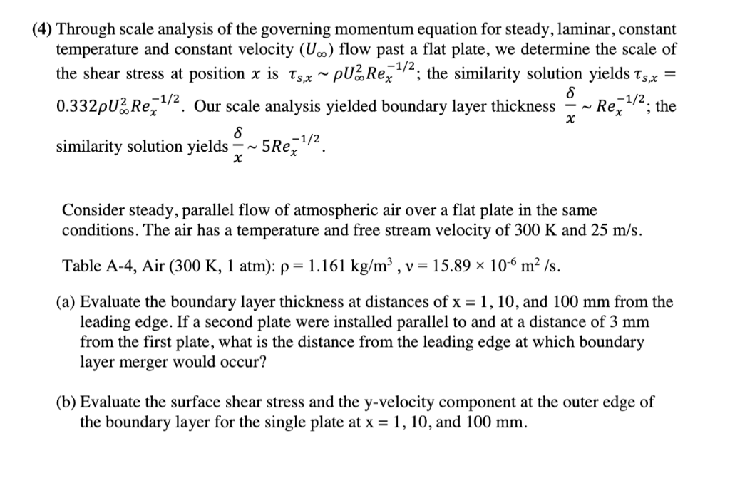 (4) Through scale analysis of the governing momentum