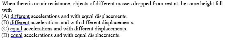 What Does It Mean When There Is No Air Resistance