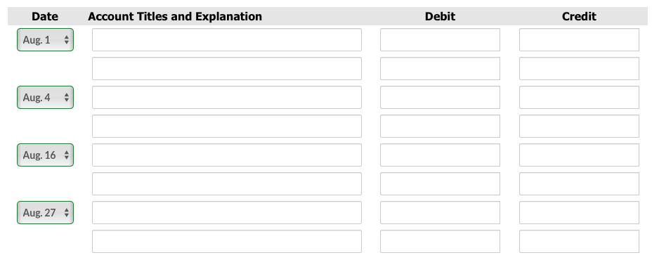 Solved Sheffield Corp. Has The Following Transactions 