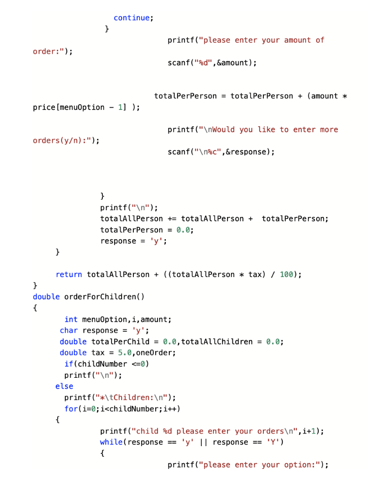 Solved Explain each user defined function used in | Chegg.com