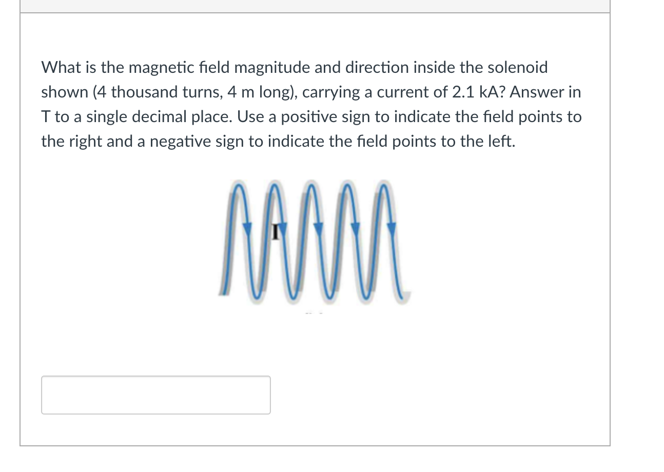 Solved What is the magnetic field magnitude and direction | Chegg.com