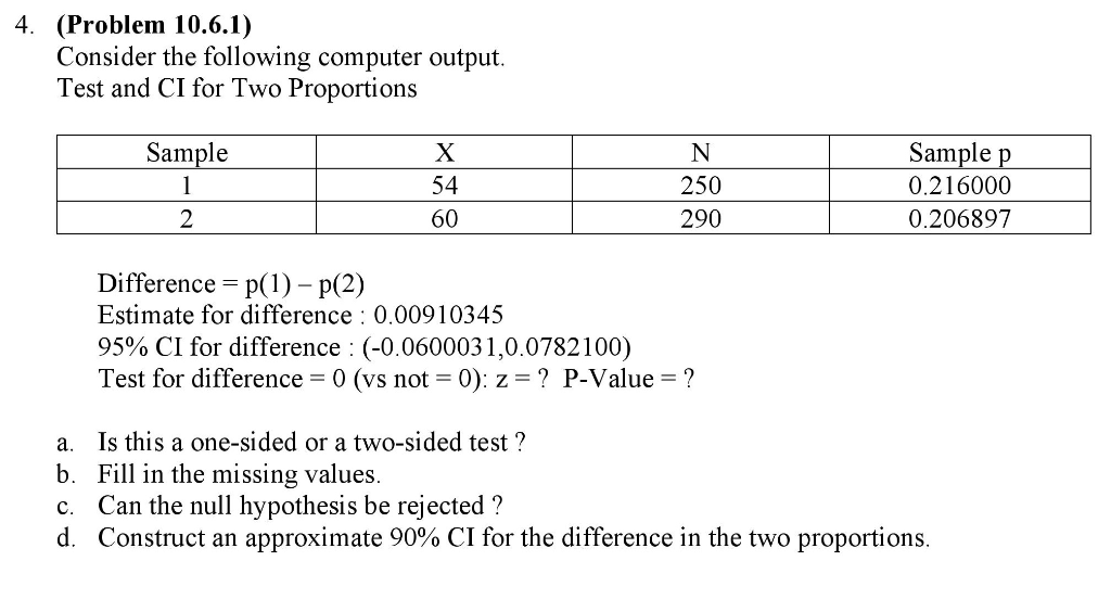 Solved 4. (Problem 10.6.1) Consider the following computer | Chegg.com