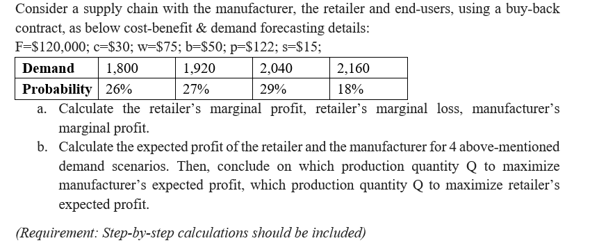 solved-consider-a-supply-chain-with-the-manufacturer-the-chegg