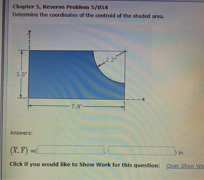 Solved Chapter 5, Reserve Problem 5/054 Determine The | Chegg.com