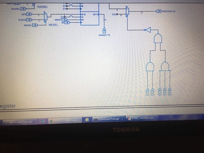 How to draw a control unit using the program jade | Chegg.com