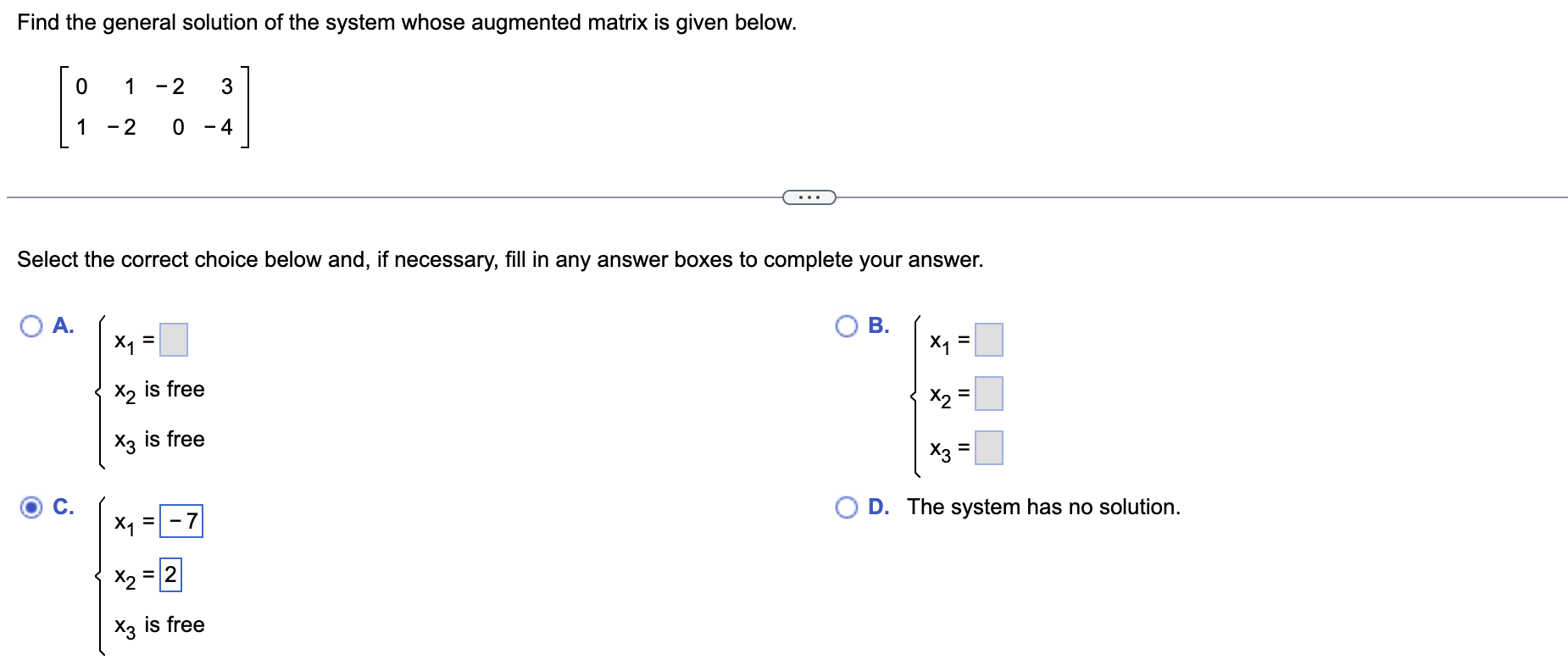 [Solved]: Find the general solution of the system whose au