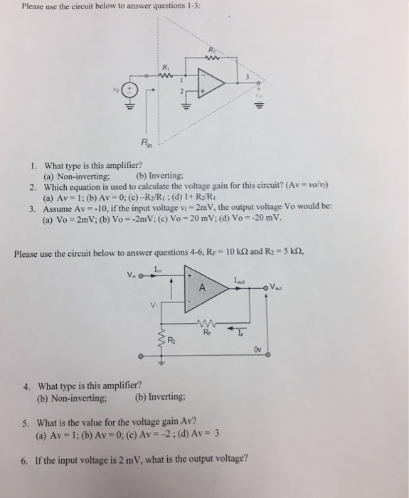 Solved Please use the circuit below to answer questions 1-3 | Chegg.com