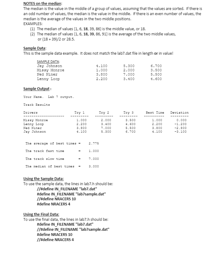 Solved Code In C Need The Same Result As Sample Output No Chegg