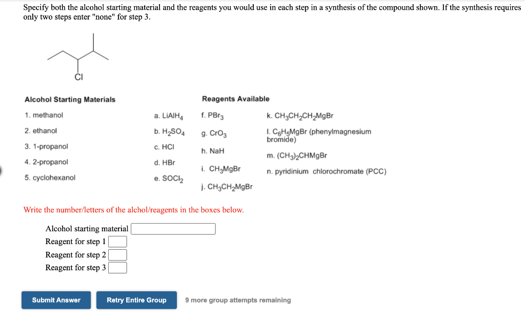 Solved Draw the final organic product of this series of