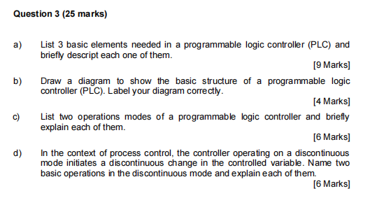 Solved This Is Process Control And Instrument Subject Kindly | Chegg.com