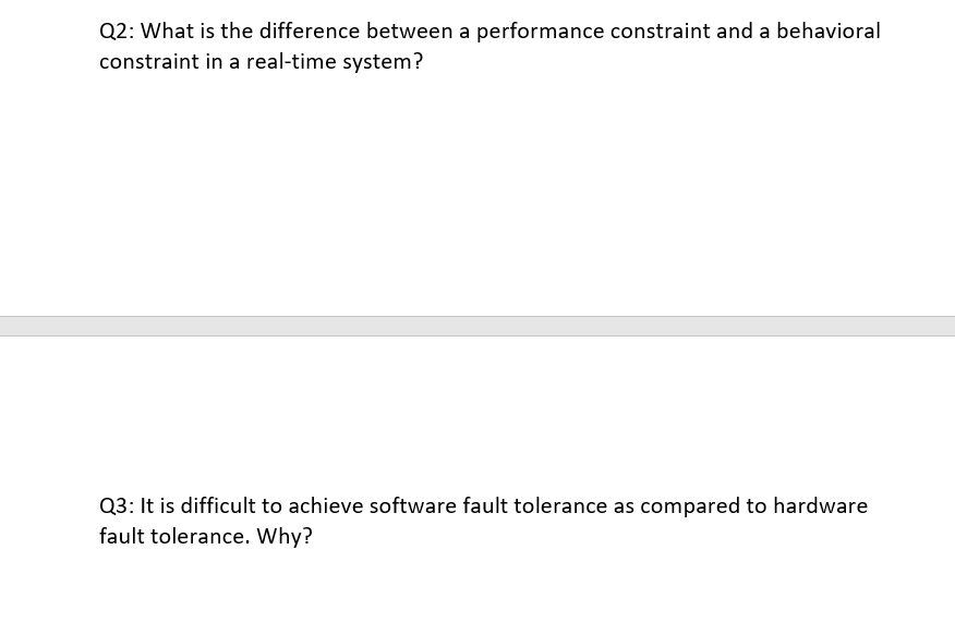 Solved Q2: What is the difference between a performance | Chegg.com