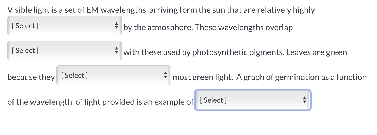 Solved options for the first blank transmitted