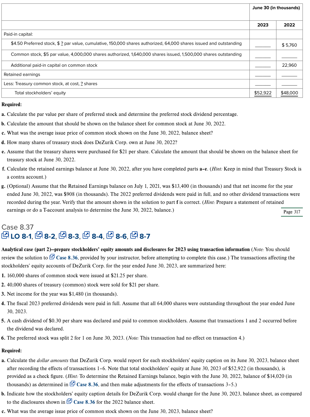 Solved a. Calculate the par value per share of preferred | Chegg.com