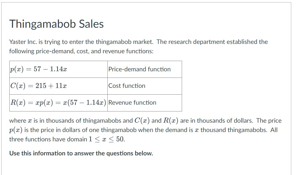 Establish a sales function