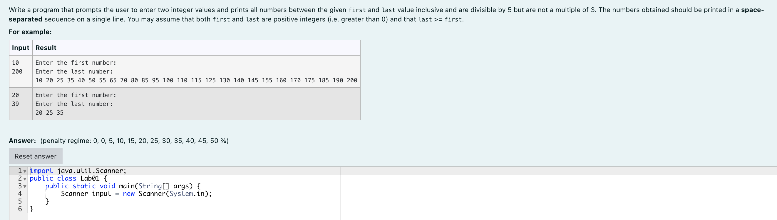 Solved Write a program that prompts the user to enter two | Chegg.com
