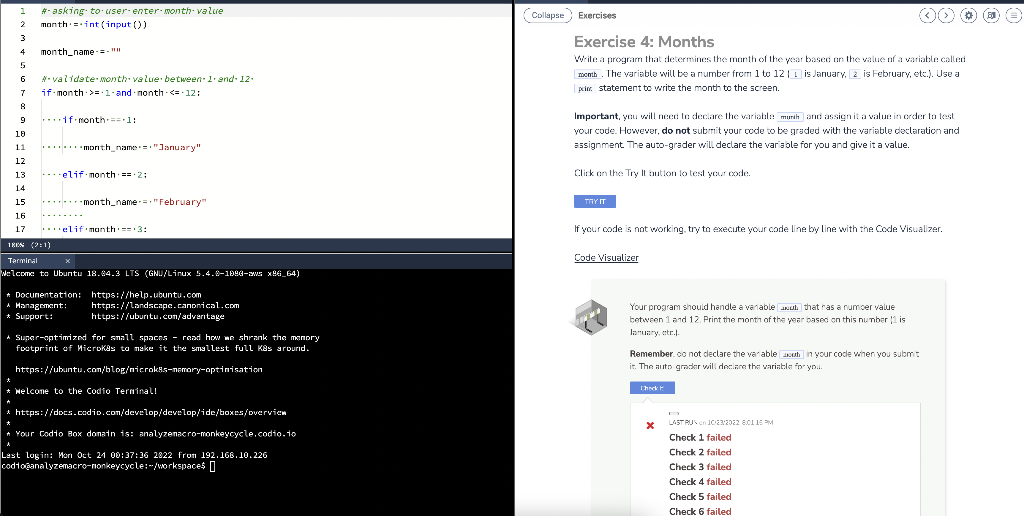 Solved Write a program that determines the month of the year | Chegg.com