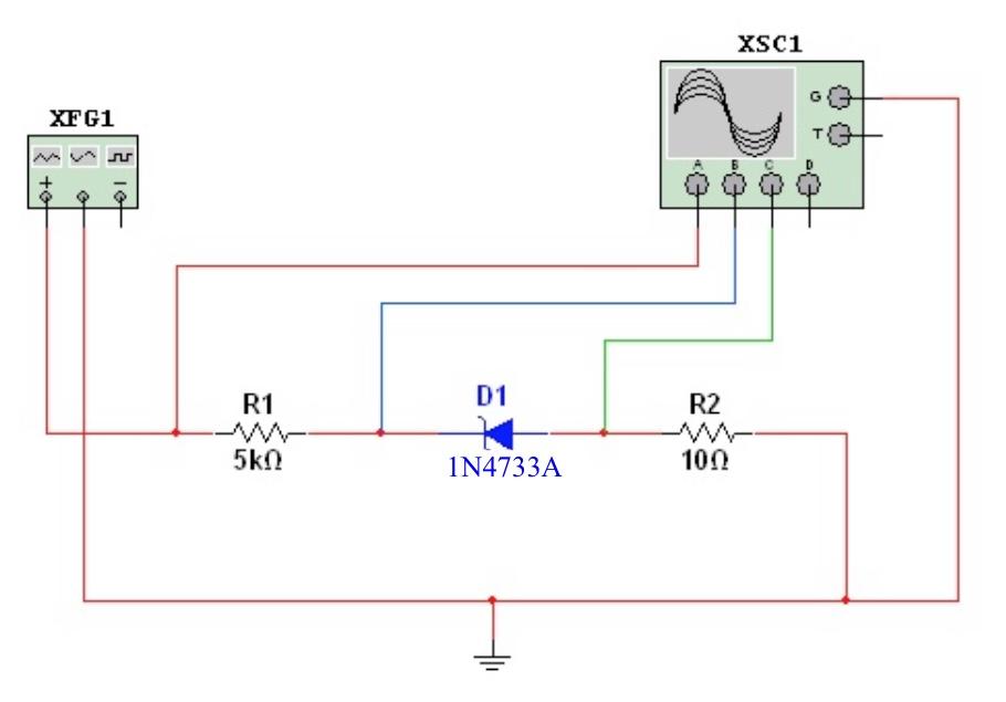 Solved a) At what point does the voltage at the cathode of
