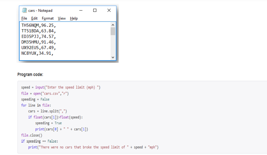 Solved This program reads a file that contains a list of | Chegg.com