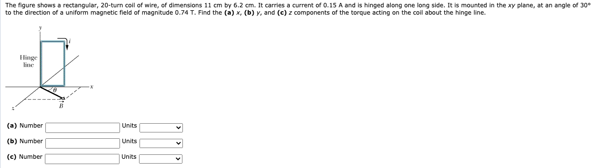 Solved The Figure Shows A Rectangular, 20-turn Coil Of Wire, | Chegg.com