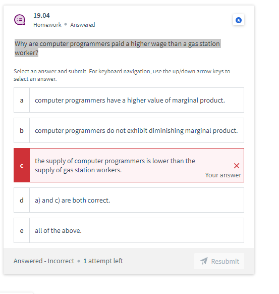 Solved 1904 Homework Answered Why Are Computer Programmers 