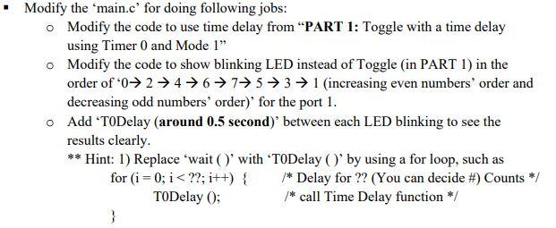 Solved Please modify the code below for the following jobs, | Chegg.com