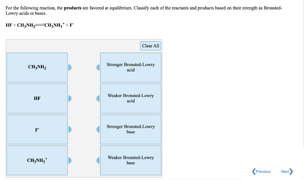 solved-for-the-following-reaction-the-reactants-are-favored-chegg