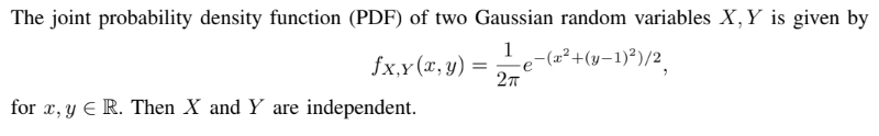 Solved The joint probability density function (PDF) of two | Chegg.com
