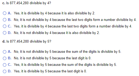 14560 is divisible by 4 yes or no