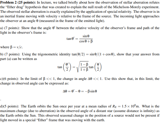 Solved Problem 2 (25 points): In lecture, we talked briefly | Chegg.com