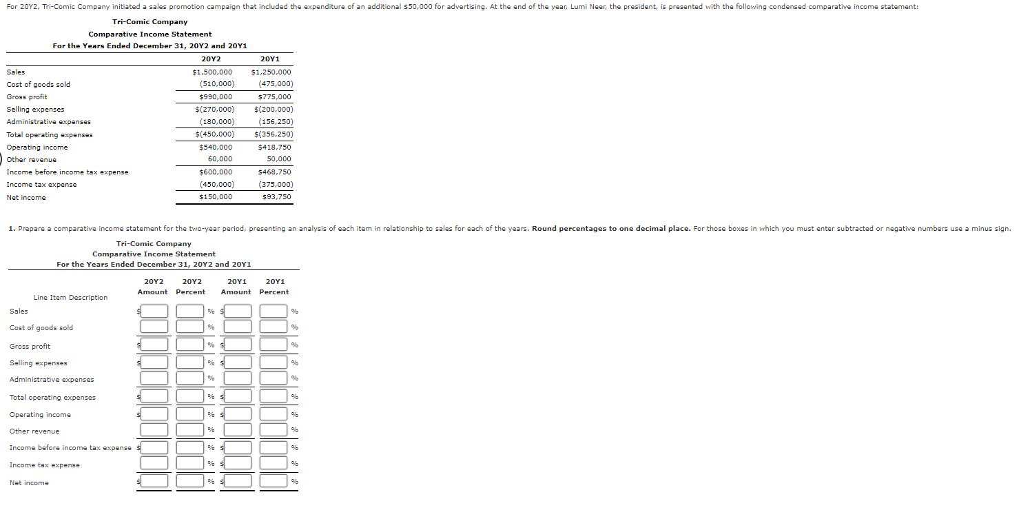 Solved Macklin Inc. Macklin Inc. Comparative