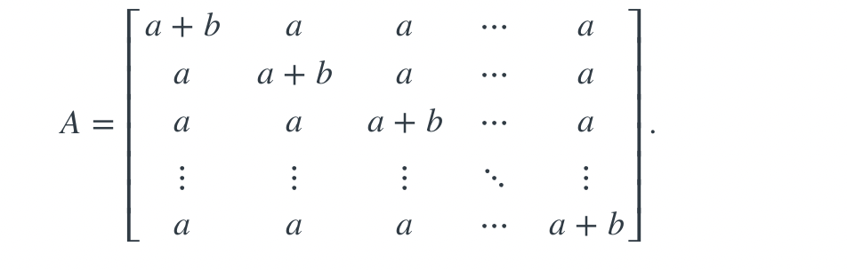 Solved A + B A A ... A A A + B A A А = = A A A + B A : : : : | Chegg.com