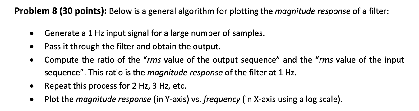 Solved Problem 8 (30 points): Below is a general algorithm | Chegg.com