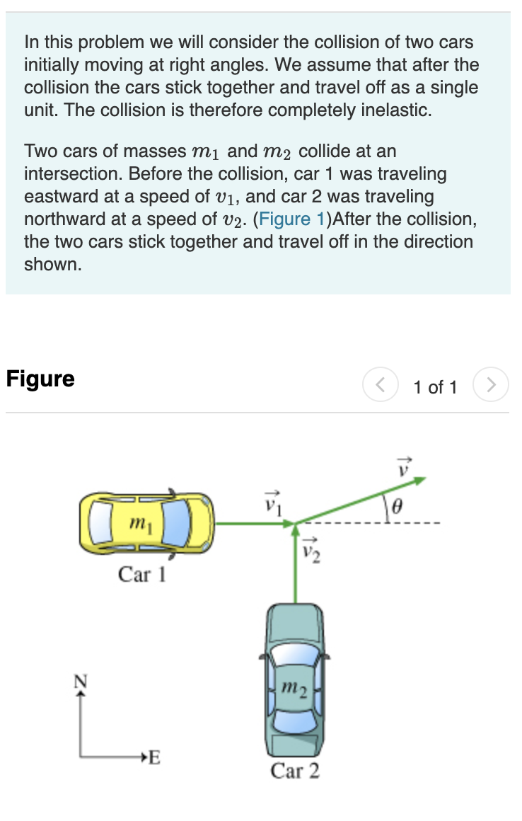 Solved In this problem we will consider the collision of two